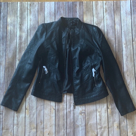 Jackets & Blazers - NWT Women’s Faux Leather Jacket